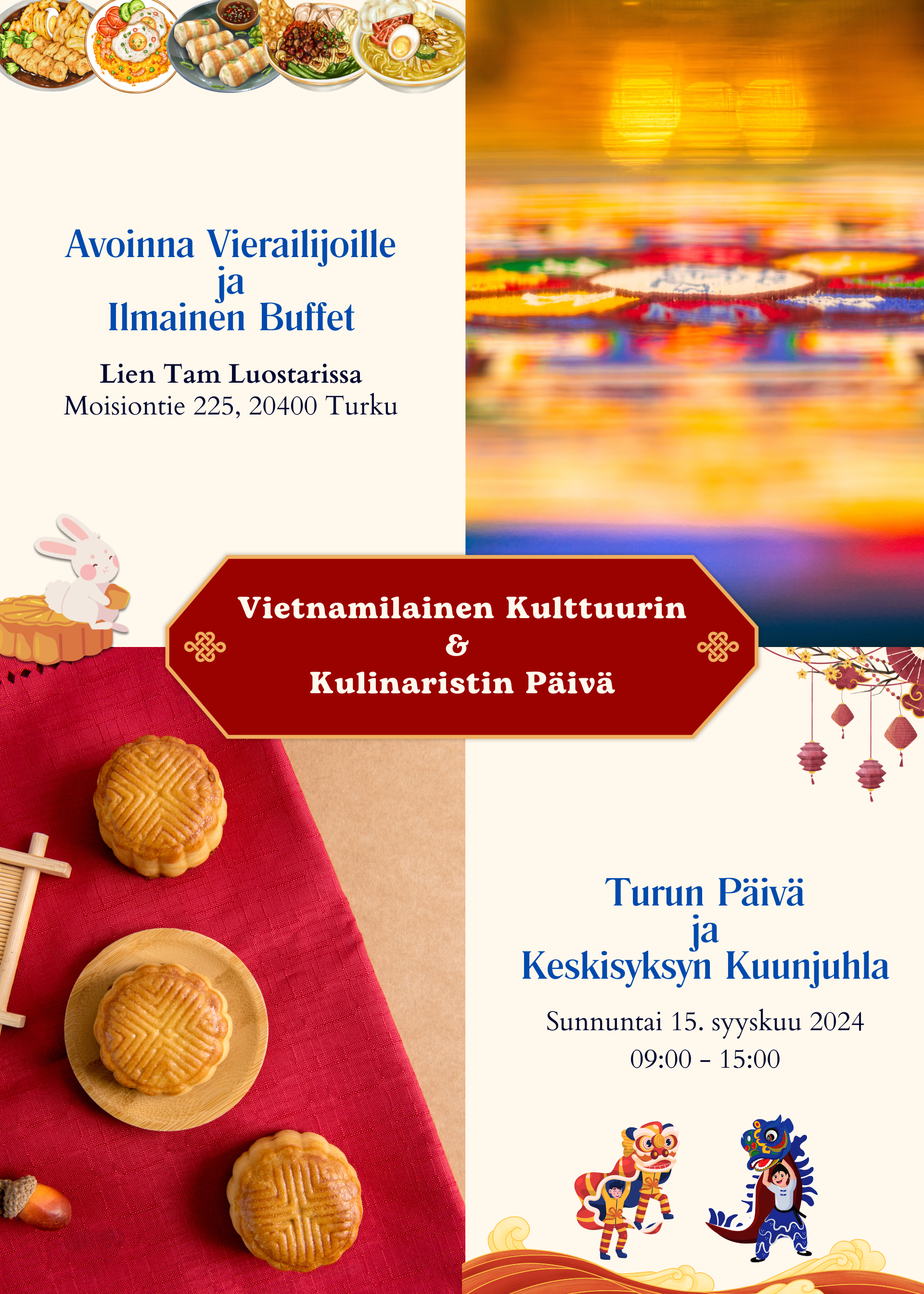 Vietnamese Culture and Culinary Day, Mid-Autumn Festival at Lien Tam Monastery